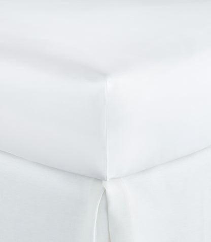 Soprano Sateen Fitted Sheet White
