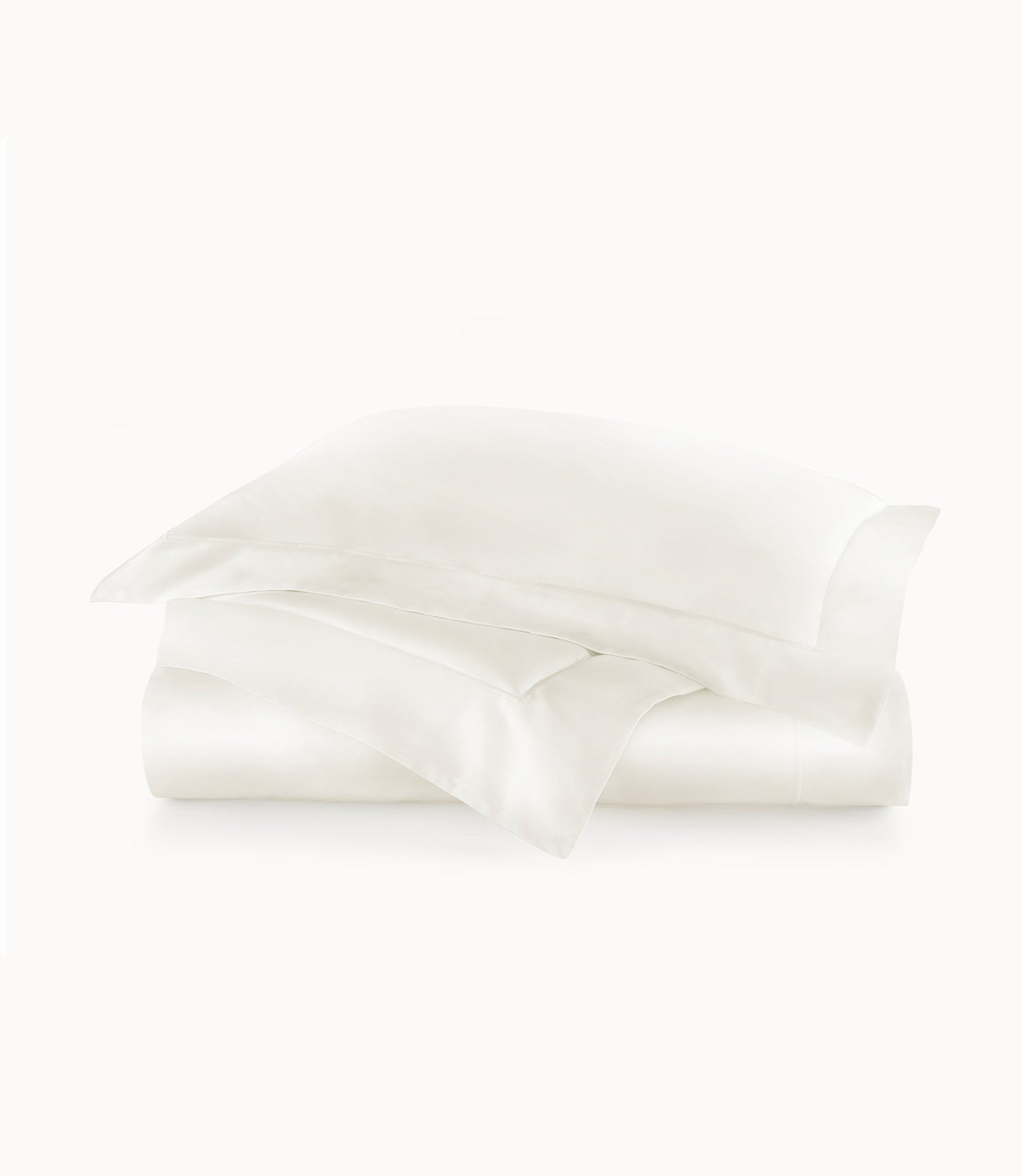 Soprano Sateen Duvet Cover Ivory