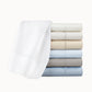 Soprano Sateen Flat Sheets White, Ivory, Linen, Barely Blue, Pewter, Blue, Platinum