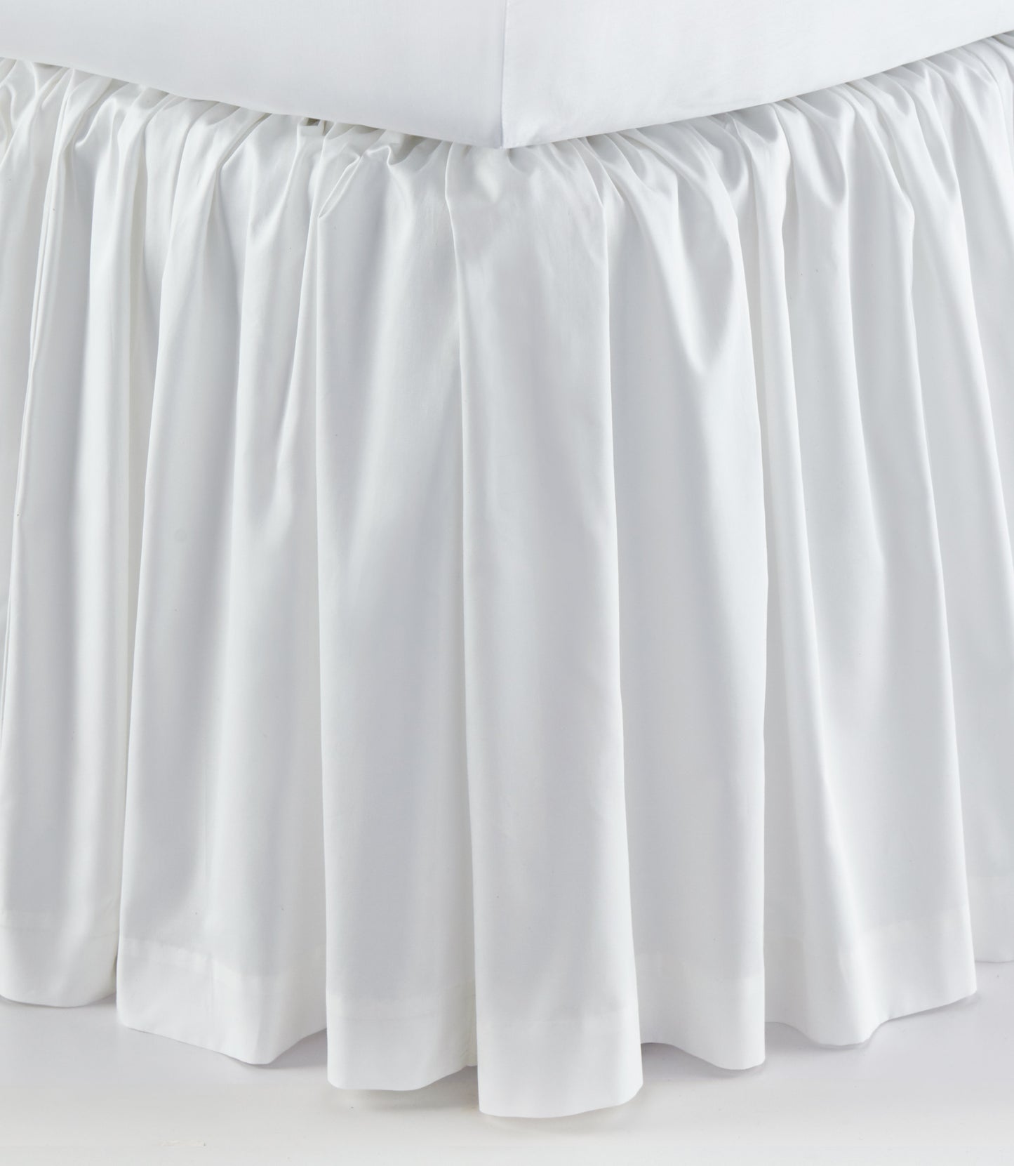 Soprano Ruffled Bed Skirt White