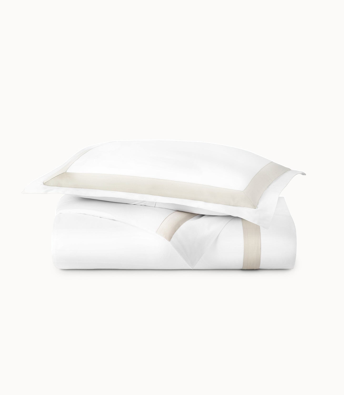 Soprano Trim Duvet & Sham in Platinum