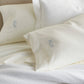 Soprano Sateen Flat Sheet and Pillowcases in Ivory