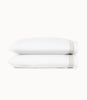 Soprano Trim Sateen Pillowcases Platinum
