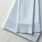 Soprano Sateen Flat Sheet Barely Blue