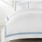 Soprano Trim Sateen Duvet Cover Blue