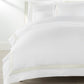 Soprano Trim Sateen Duvet Cover Ivory