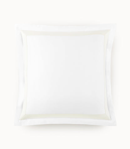 Soprano Euro Sham Ivory Trim