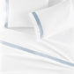 Soprano Trim Sateen Pillowcases Blue 