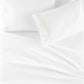 Soprano Trim Sateen Sheet Set Ivory
