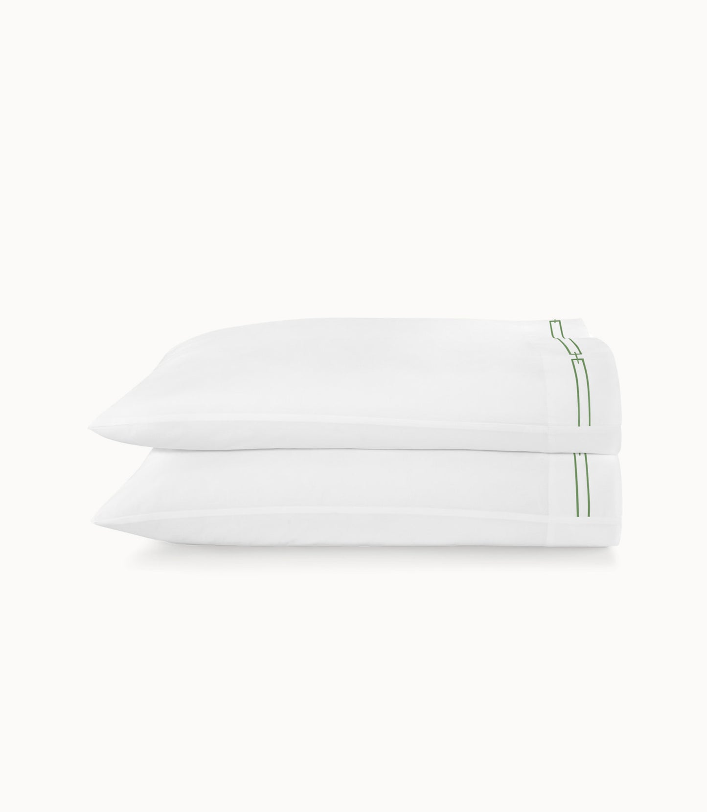 Stanza Sateen Pillowcases Green