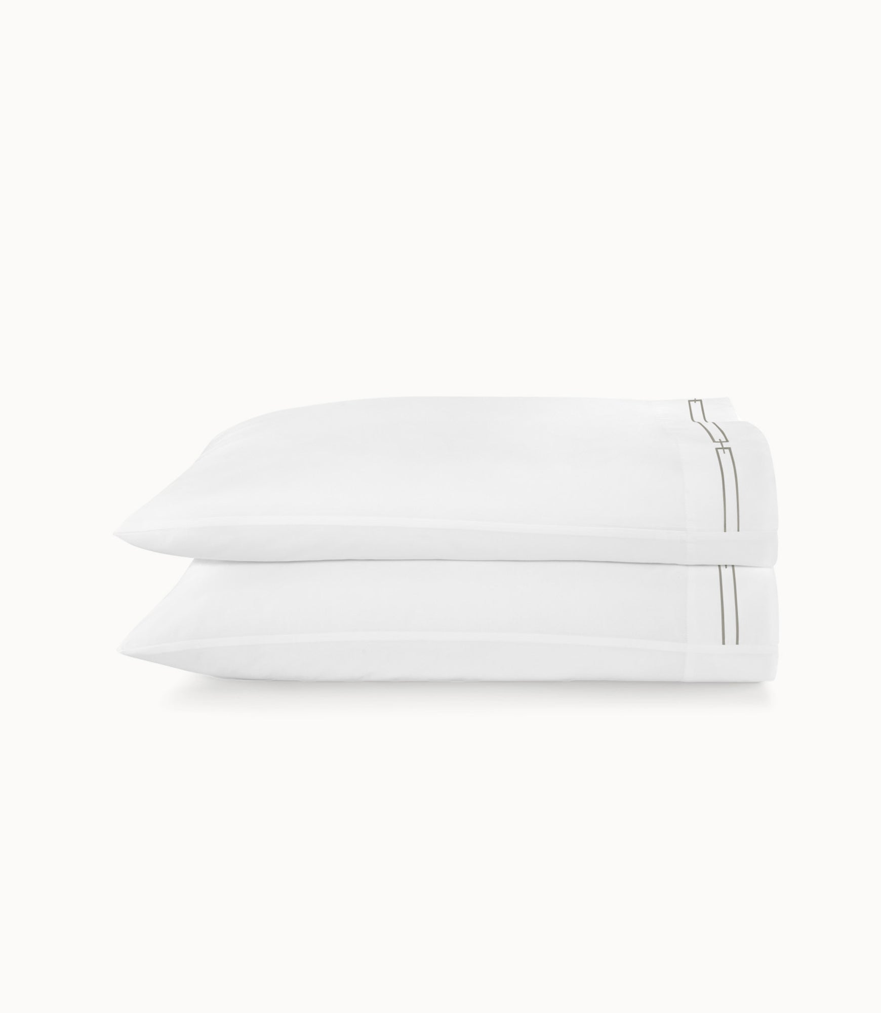 Stanza Sateen Pillowcases Platinum
