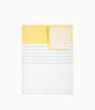 Talha Turkish Beach Towel Lemon