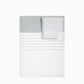 Talha Turkish Beach Towel Slate