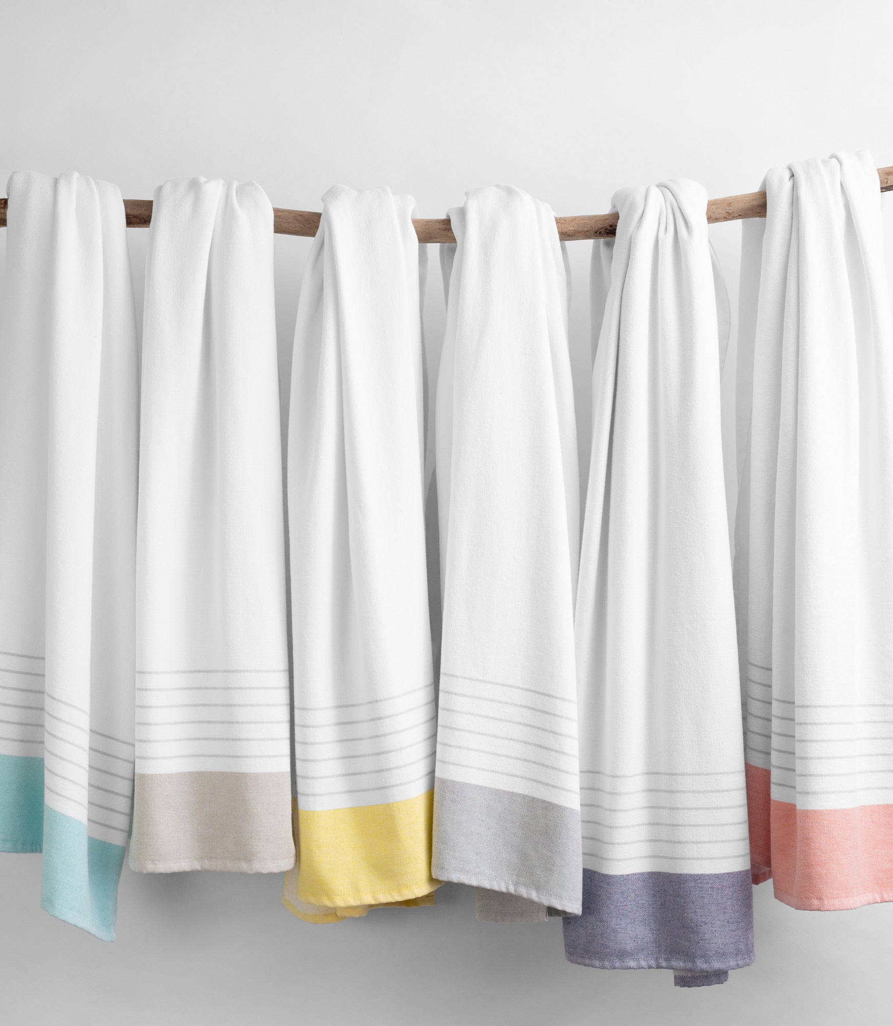 Talha Turkish Beach Towel Hanging Multiple Colors