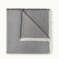 Telluride Wool Throw Blanket Gray
