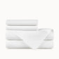 Terra Organic Cotton Sateen Sheet Set  White