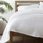 Textured Blanket White on bed