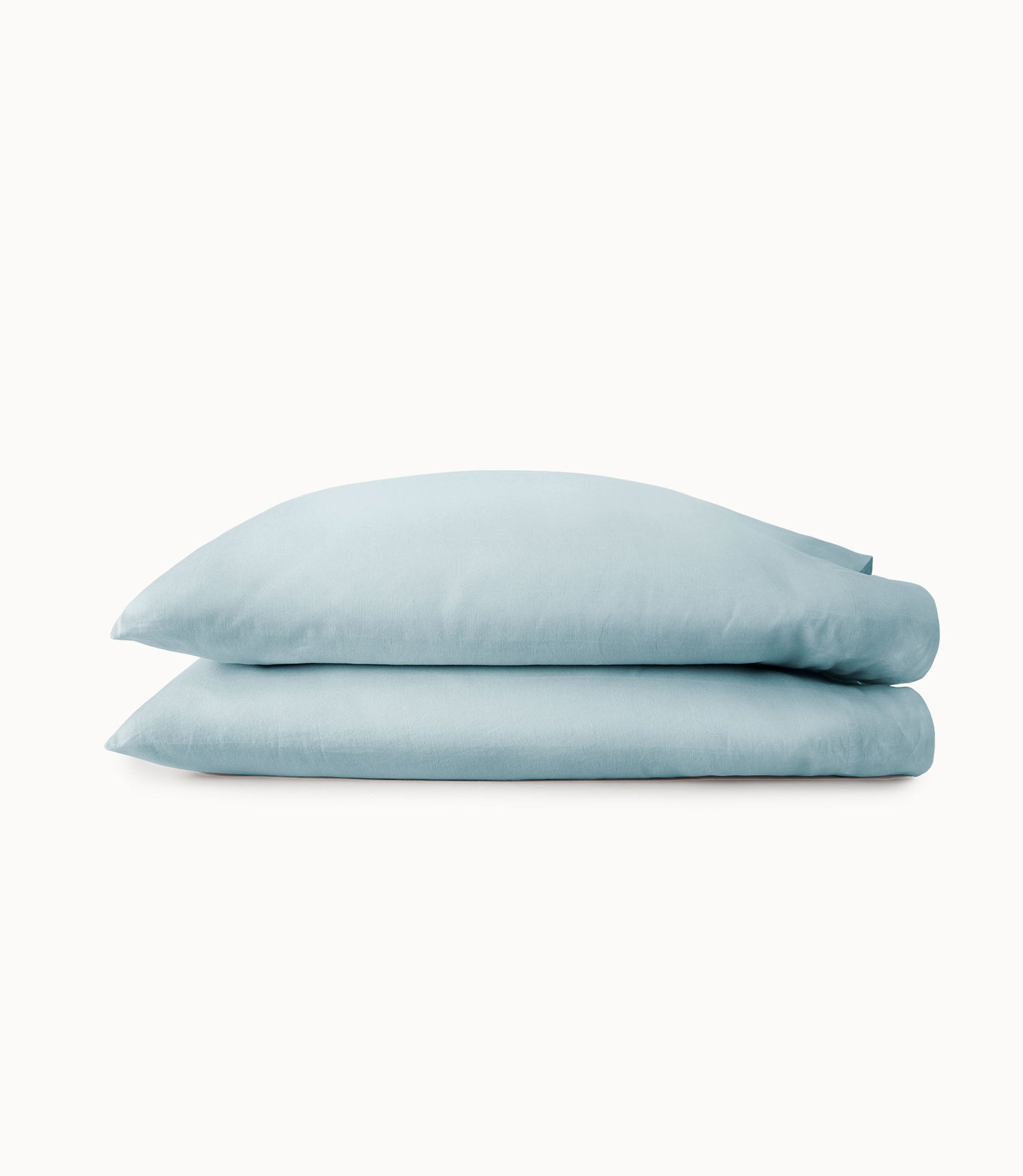 Washed Linen Pillowcases Lagoon