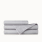 Washed Linen Sheet Set  Gray Twin