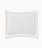 Soprano II Sham Driftwood Embroidered trim