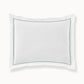 Soprano II Sham Sea Glass Embroidered trim