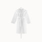 Pique Bath Robe with White