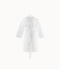 Pique Bath Robe with White