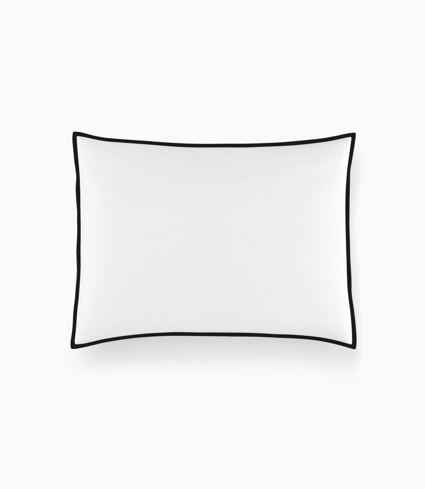 Pique Decorative Pillow Black