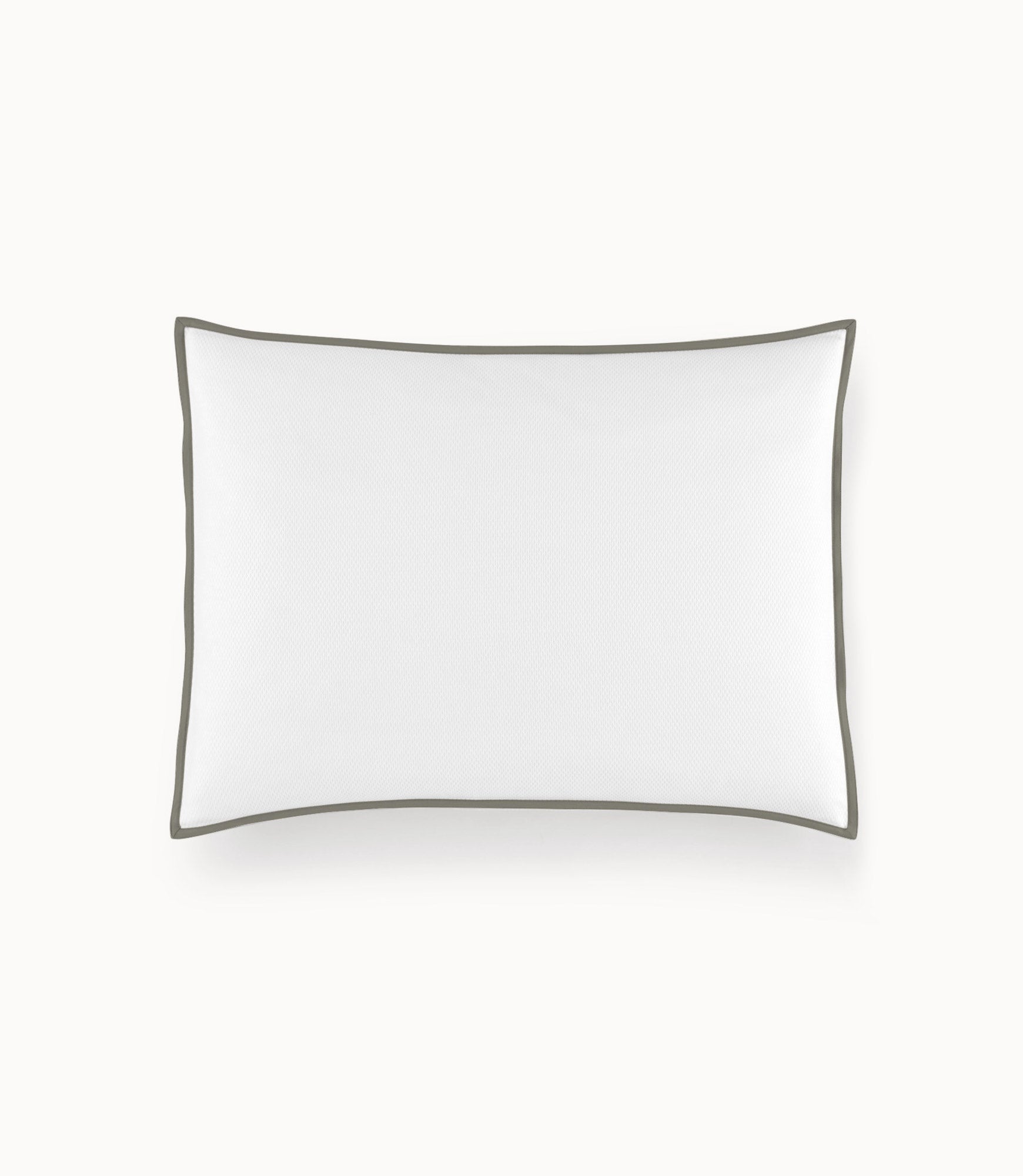 Pique Decorative Pillow Platinum