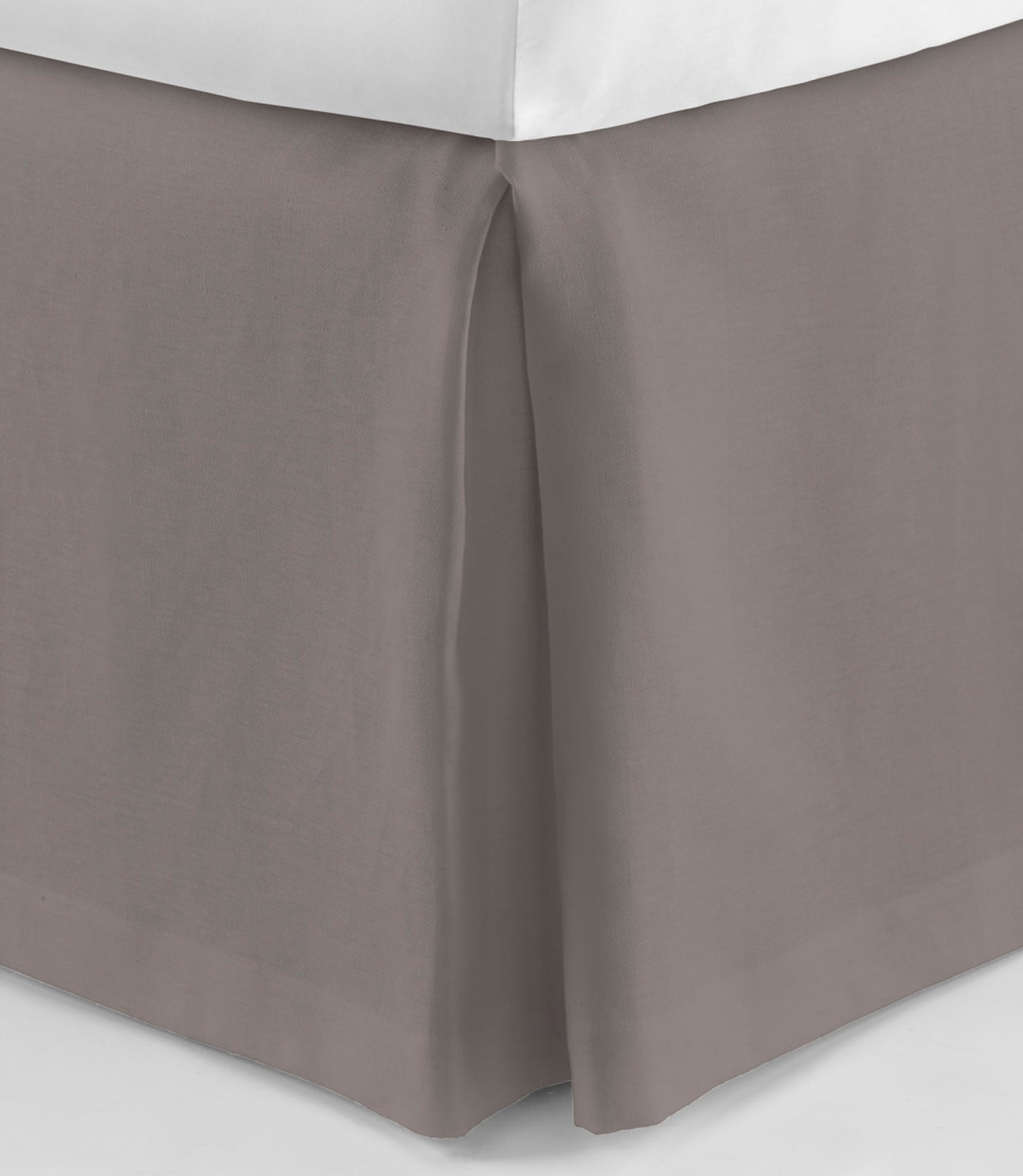 Rio Linen Bed Skirt Flint