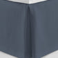 Rio Linen Bed Skirt Navy