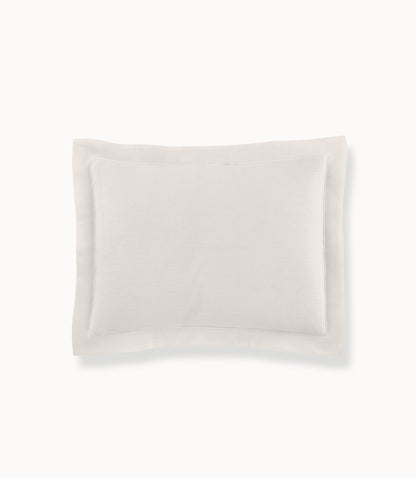 Rio Flanged Sham Platinum