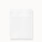 Stanza Embroidered Sateen Flat Sheet White
